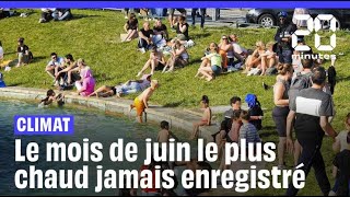 Le mois de juin 2023 a été le plus chaud jamais enregistré #short