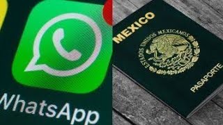 como tramitar o sacar una cita para el pasaporte en WhatsApp 2023