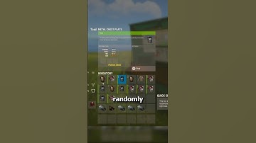 Armor Plates in Rust  #rust #rustcontent #rustgame
