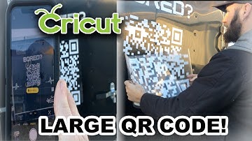 Cricut Project Large QR Logo!