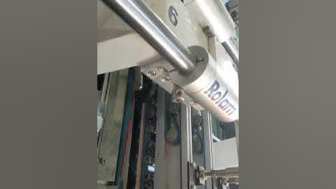 7cm open width boxes running on Rolam GS-1100 4 6 Corners Folder Gluer