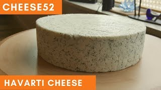 How to Make Havarti Cheese (With Dill)