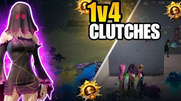 1V4 CLUTCH IN CONQUEROR LOBBY 🤯 BGMI ❤️#bgmi#krafton #viral #rushgameplay #jonathan 