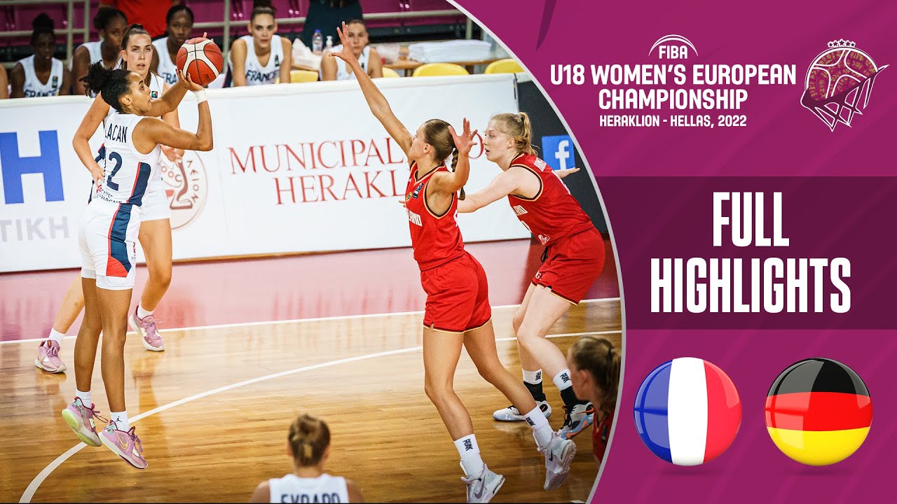 France - Germany | Basketball Highlights - 3rd Place Game