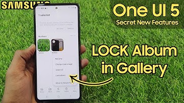 How to Lock Gallery Album in Samsung | New Update in Gallery App