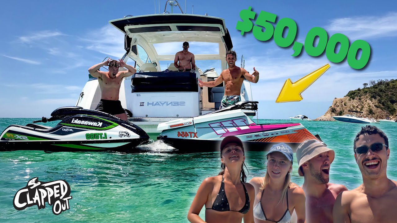 WE BLEW UP A $50,000 JETSKI at the PILLARS!!! // VLOG 1 s3