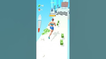 Muscle rush👹👹👹👩 Game All Levels Gameplay Android ios New big update level 125#shorts