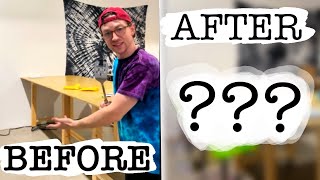 Building Chairs for My Tie Dye Warehouse