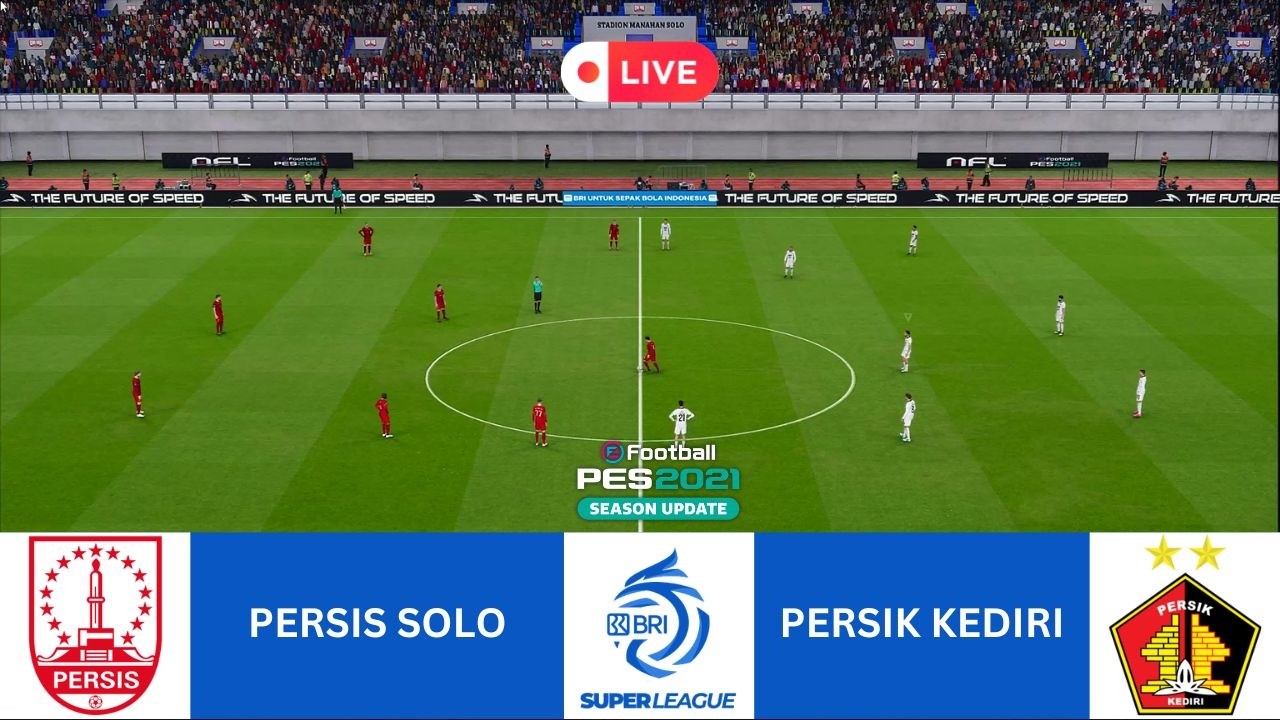 ⚽ PERSIS SOLO vs PERSIK KEDIRI - LIVE BRI SUPER LEAGUE 25/26 PES 2021
