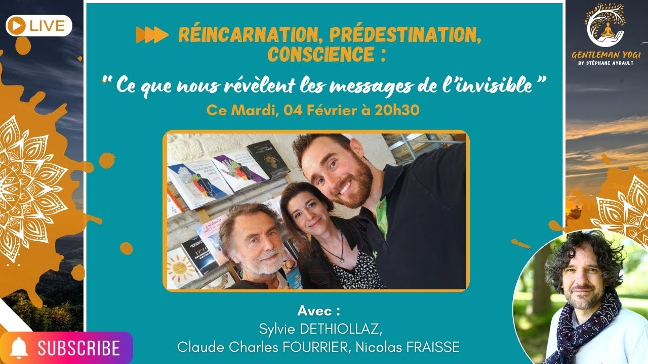 🌟 La Conscience : Les Messages de l’Invisible 🌟 Sylvie Déthiollaz, Nicolas Fraisse & C.C. Fourrier