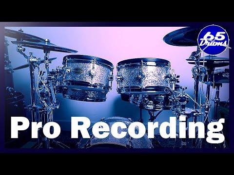 How The Pros Record Electronic Drums (software with electronic drums tutorial)