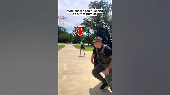 Officer arresting his own wife 😂