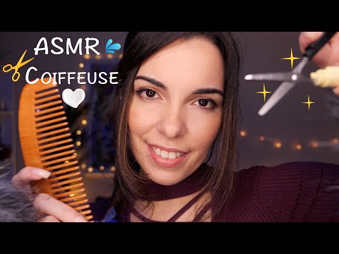 フランス語ASMR ~ 宅配美容師ロールプレイ?‍♀️ ?‍♂️（ふわふわ、シャンプー、スカルプマッサージ、ヘアーカット、ブラシ、スプレー）