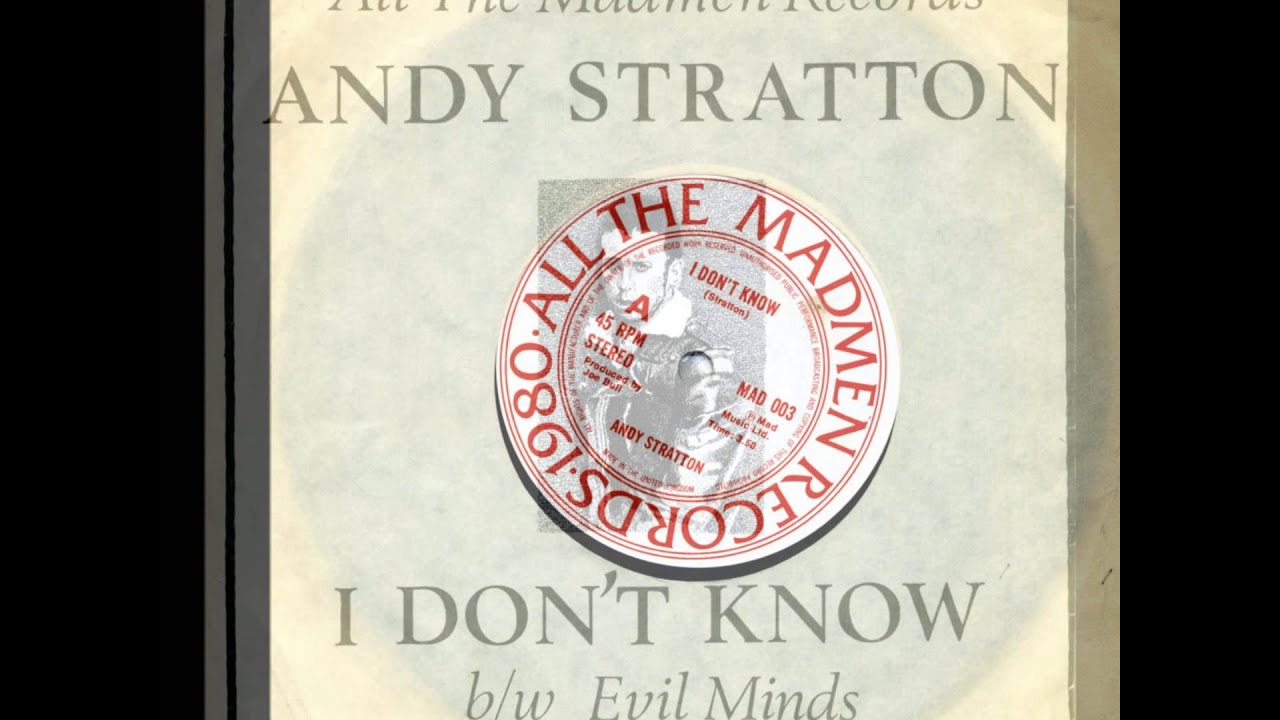 Andy Stratton - All The Madmen Records - 1980