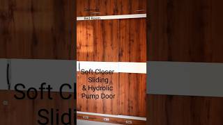 Soft Closer Sliding Cupboard Hydraulic Door For Bedroom #shorts #viral #furniture #carpenter screenshot 5