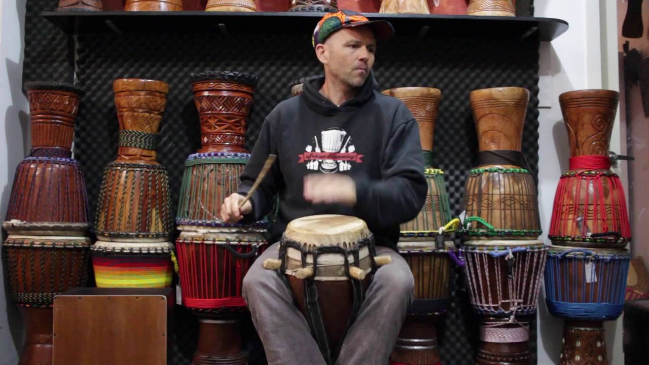 African Drumming's Sabar drums - YouTube