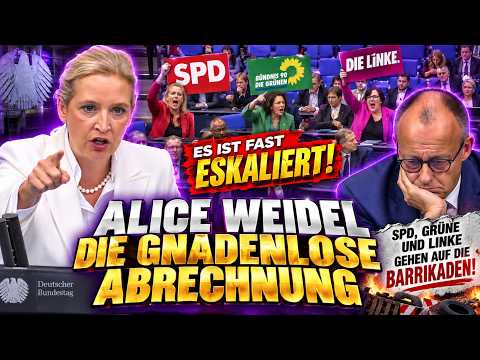 Alice Weidel AfD der Bundestag ist SPRACHLOS! Standing Ovations für Weidel
