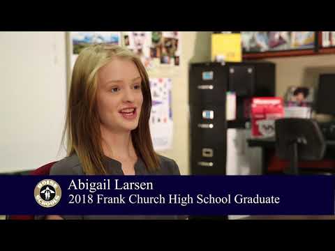 Meet Frank Church High School 2018 Graduate Abigail Larsen