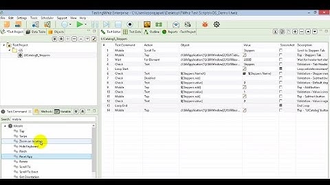iOS Native Application Test Automation with TestingWhiz