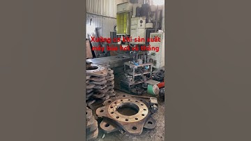 Máy búa hơi lò rèn . Xưởng cơ khí sản xuất máy búa hơi vũ thắng.