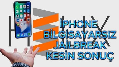 iPhone Bilgisayarsız Jailbreak