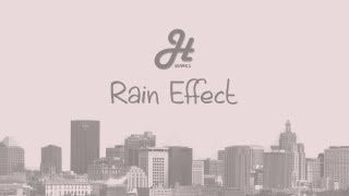 Adobe Photoshop CS6 - Rain Effect [Tutorial]