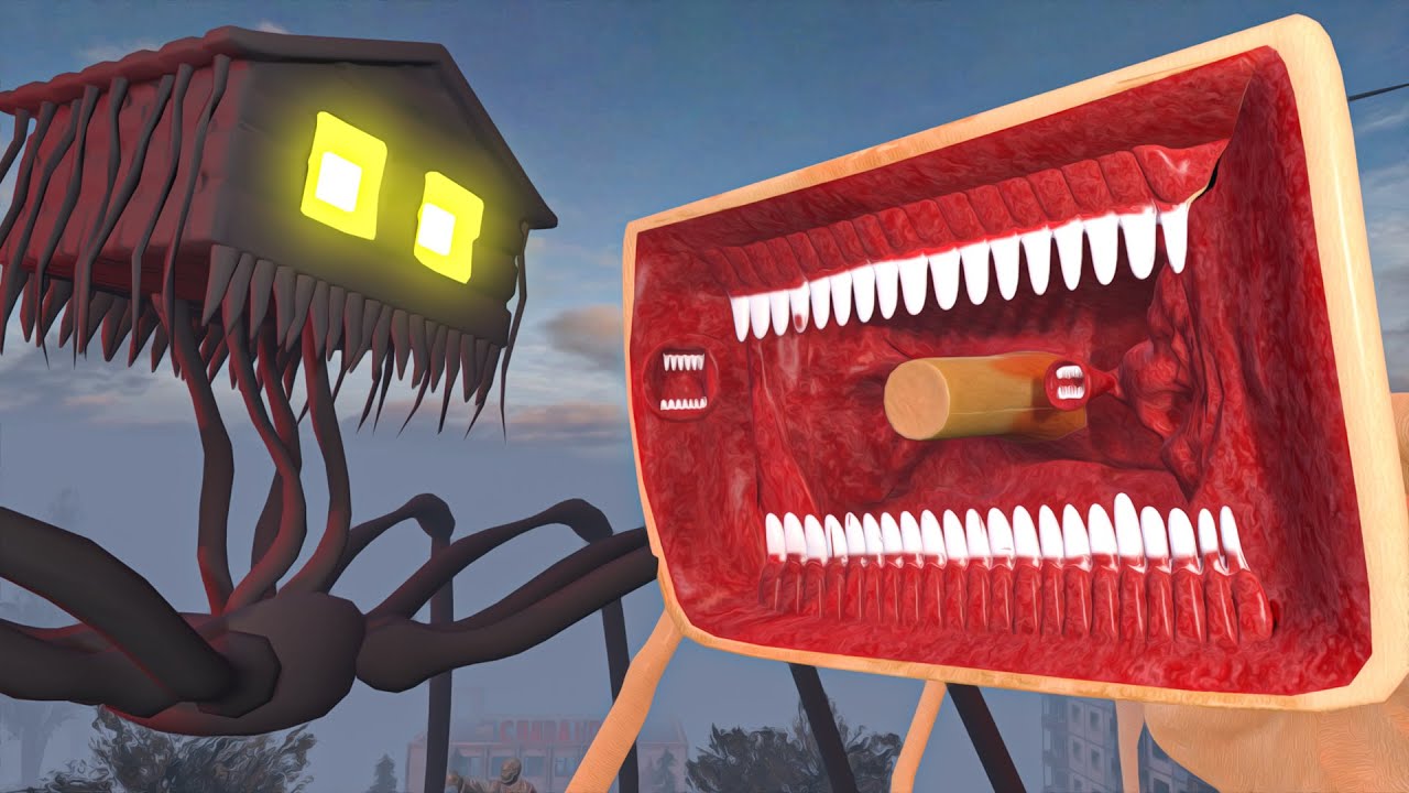 HOUSE HEAD meets MEGAHORN MONSTER YouTube