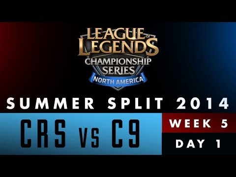 LCS NA Summer Split 2014 - Week 5 Day 1 - CRS vs C9