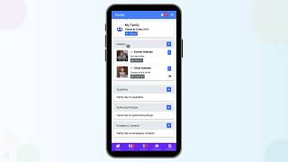 ChildPilot - Parent Portal App: Family Tab
