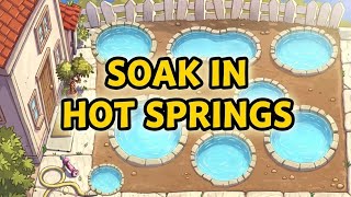 SOAK IN HOT SPRINGS! PvZ Gargantuar Zombies vs. Crazy Dave Survival War! screenshot 3