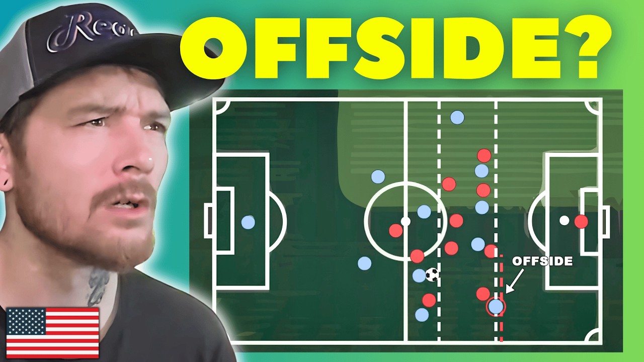 American Reacts to Football for dummies (Soccer)