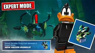 Fortnite Lego | How to Get The Elite Thing from Beneath *Expert Mode* Trophy