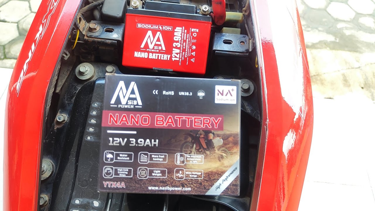 Unboxing Aki motor ION SODIUM by NANO BATTERY