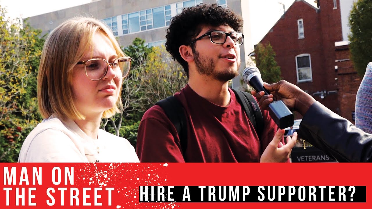 Would You Hire A Trump Supporter? - YouTube