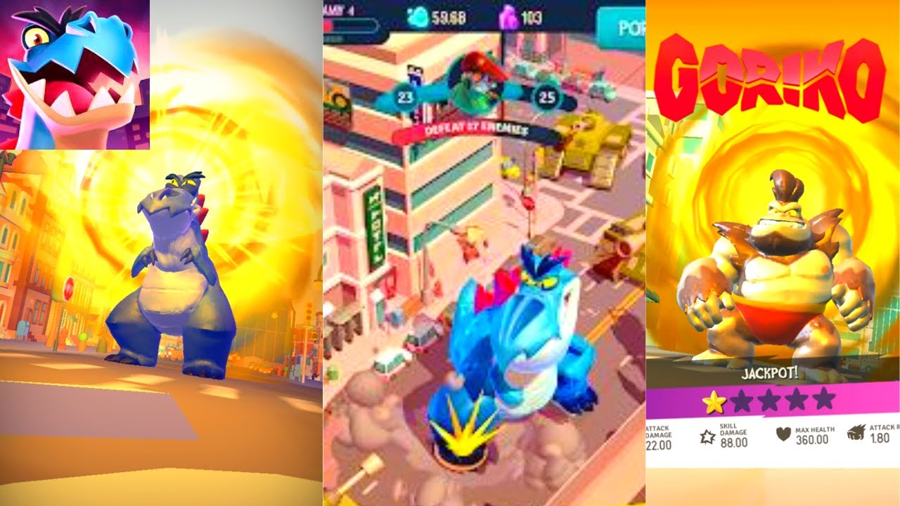 I Am Monster Idle Destruction Gameplay Walkthrough Part 1 (Android