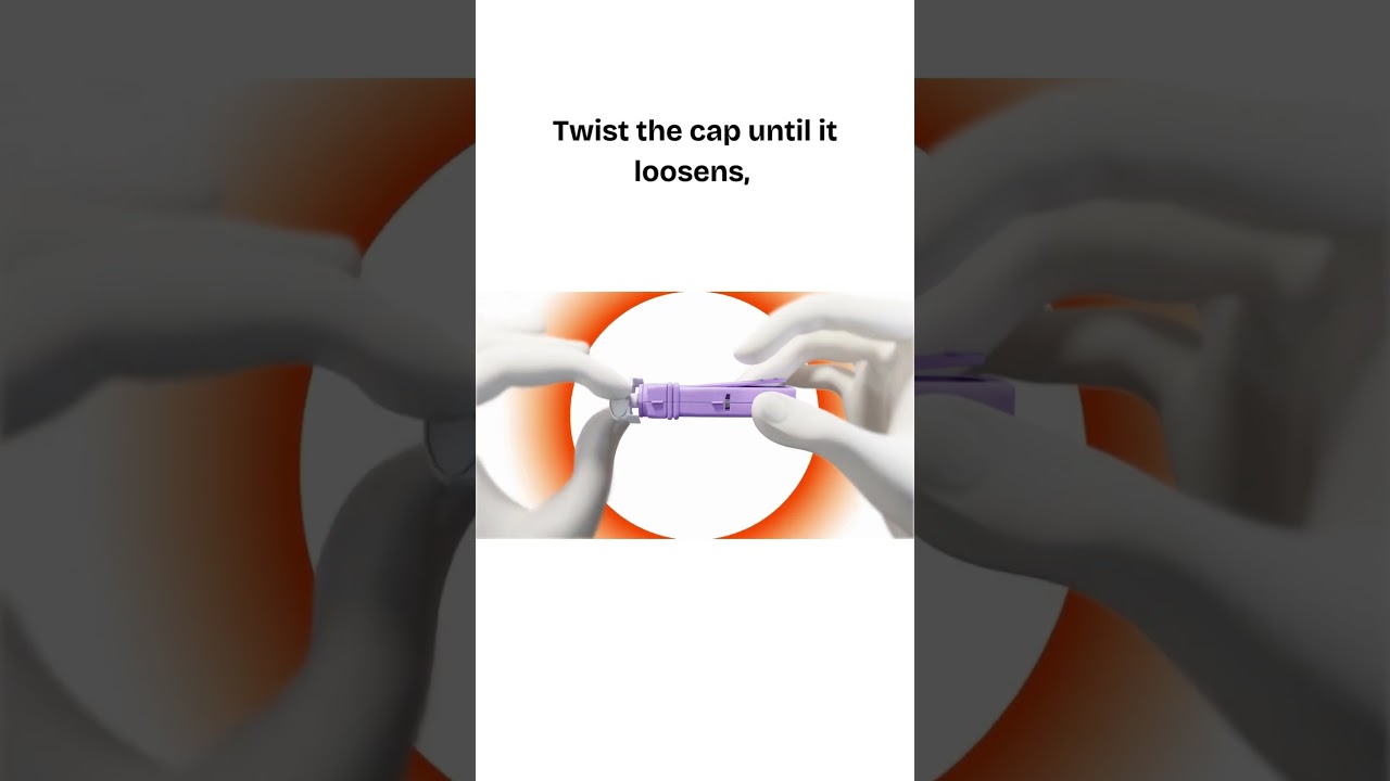 Unistik® 3 safety lancet puts the sampling experience firmly in your hands