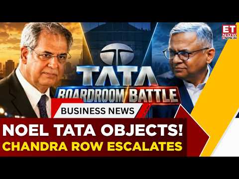 Tata Sons Responds To Noel Tata: Legal Opinion Backs Chandra’s Reappointment | Breaking News