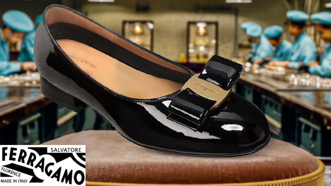 How Salvatore Ferragamo Vara Bow Shoes Are Made