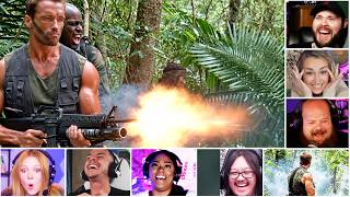 Reactors Reaction To The OLD PAINLESS IS WAITING Scene On Predator (1987) Movie Reaction