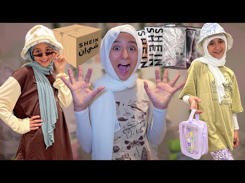 مفاجأة العائلة بمشترياتي من شي ان!