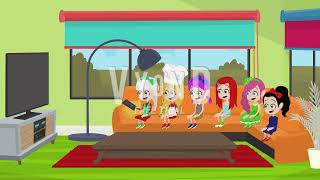 Kiki The Delivery Service And The Animal Villager Friends Watches Tv Ungrounded