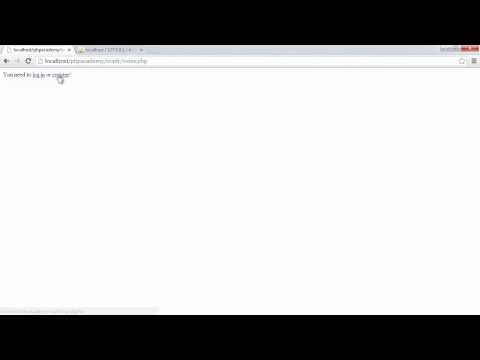 PHP OOP Registration and Login System Part 1  |  PHP Tutorials