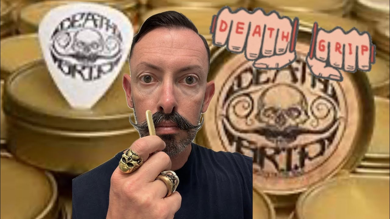 Achieve All Day Mustache Hold with DeathGrip Sudden Death Wax! YouTube