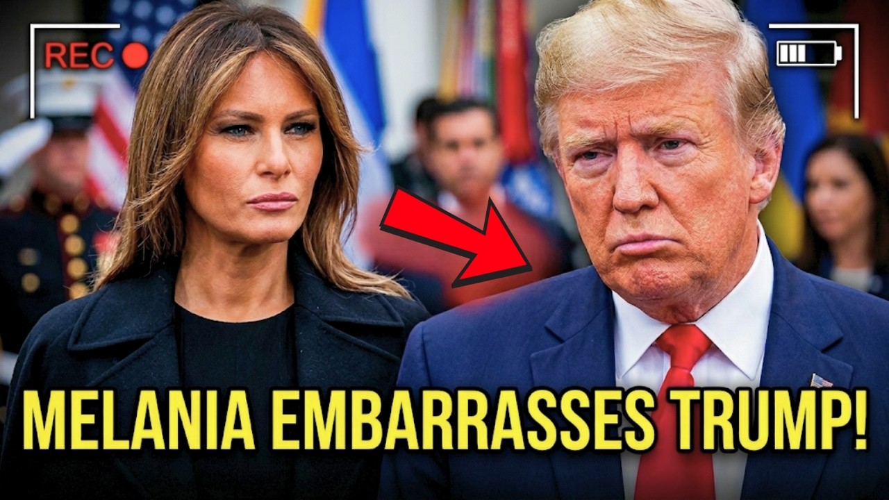 Melania EMBARRASSES Trump Admin In Front Of The WORLD