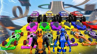 MEGA RAMP CAR STUNT | Crazy Impossible Tracks! screenshot 4