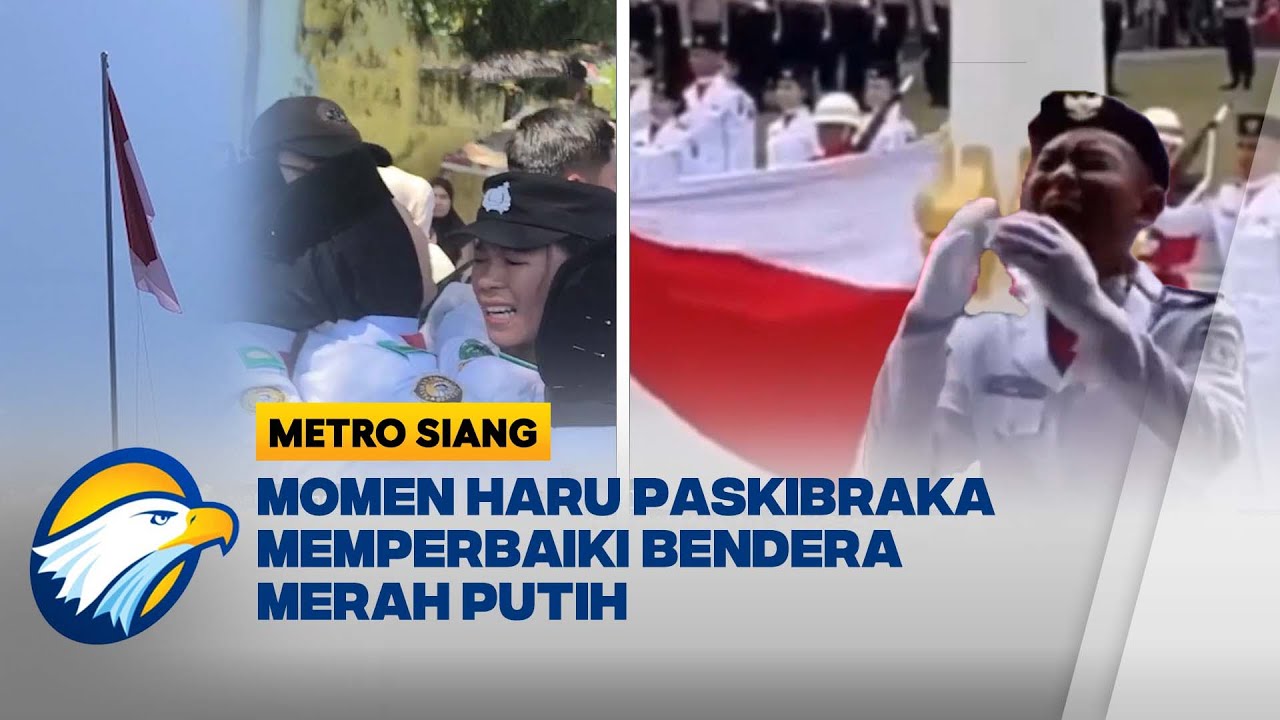 Momen Haru, Insiden Saat Pengibaran Bendera di Padangsidimpuan dan Mamasa - [Metro Siang]