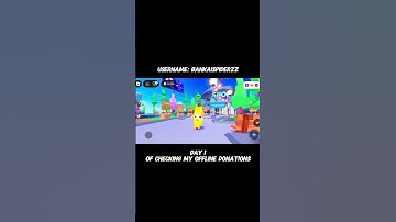 Checking My Offline Donations In Pls Donate Day 1 #roblox #pleasedonate