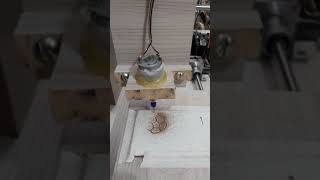 Cnc Caseira Frank Stein - Nova Gambiarra Com Motor 12 Impressora Como Tupia