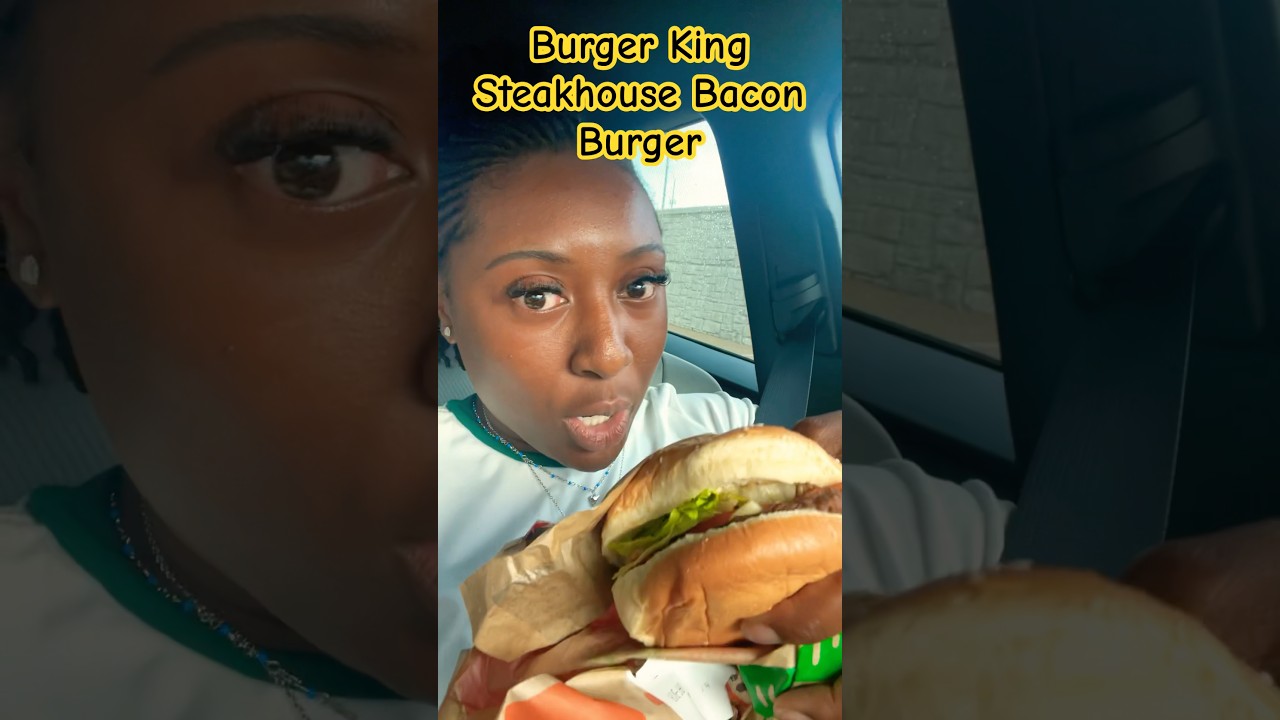 Burger King Steakhouse Bacon BURGER🔥 