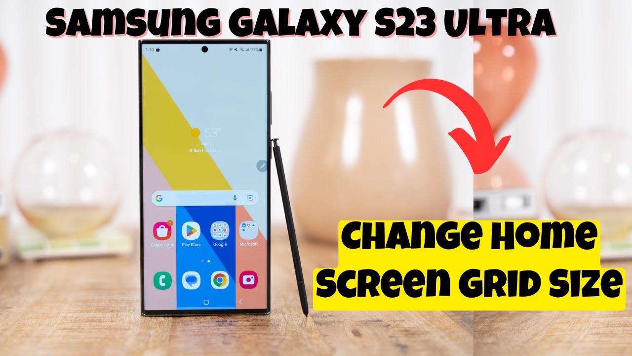 How To Change Home Screen Grid Size Samsung Galaxy S23 Ultra YouTube How To Change Home Screen Grid Size Samsung Galaxy S23 Ultra YouTube